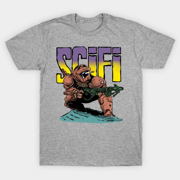 Scifi troop T-Shirt by Lambdog comics!